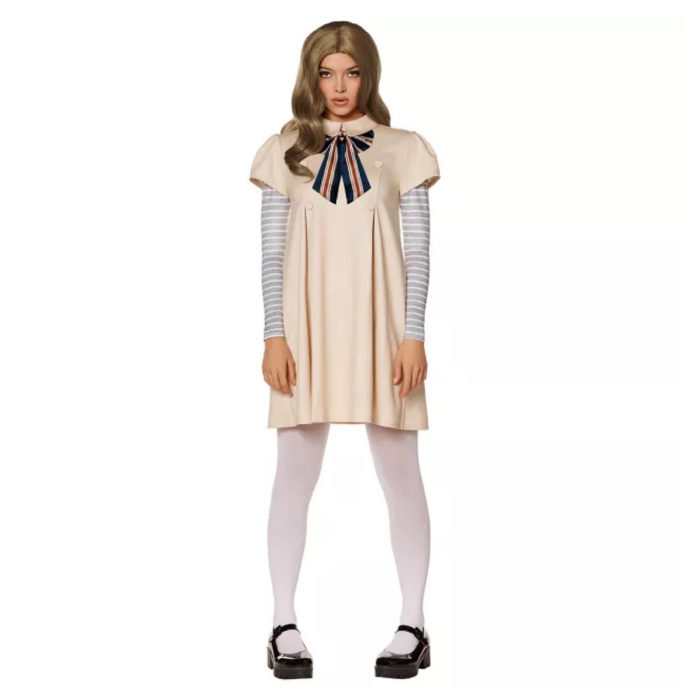 Megan M3GAN Spirit Halloween Costume dress - Picture 2 of 9